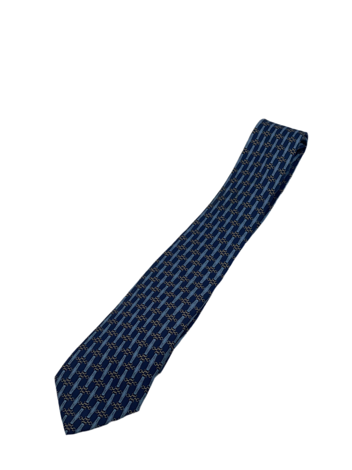 Hermès - Chain-pattern tie