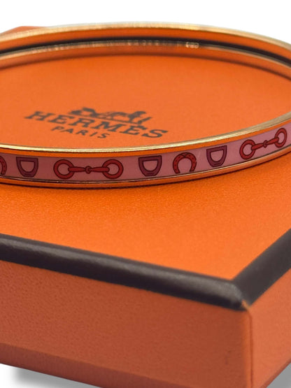 Hermès - Bracelet Extra Fin en Email T70