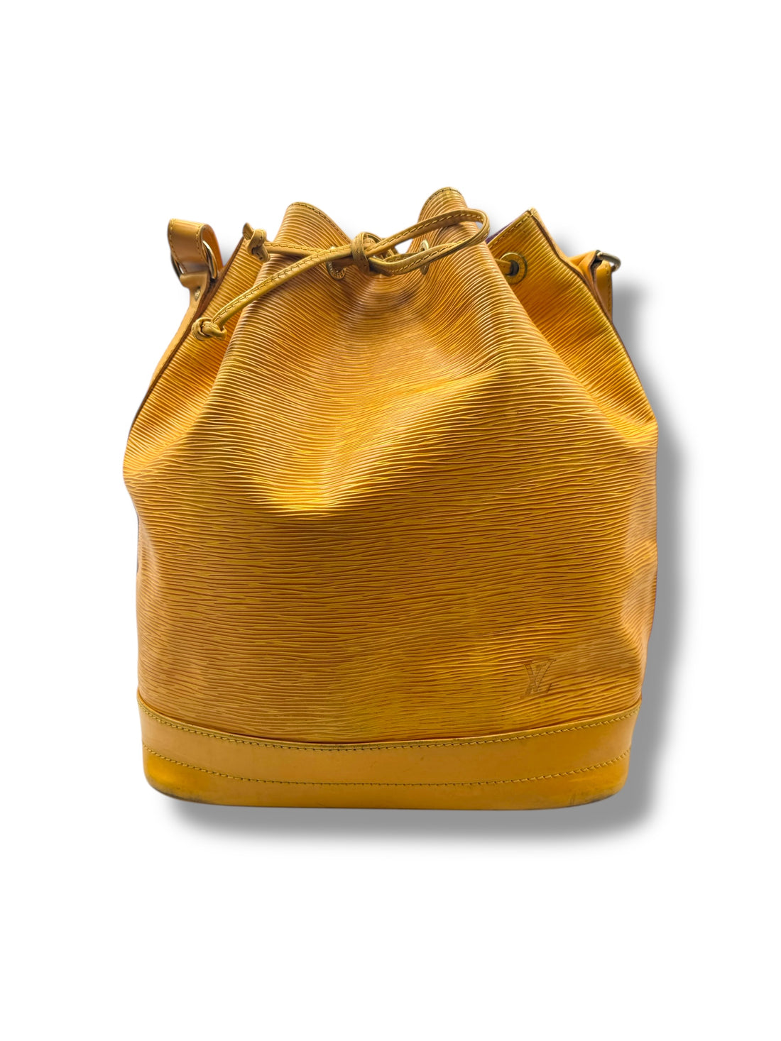 Louis Vuitton - Sac sceau MM cuir épi jaune
