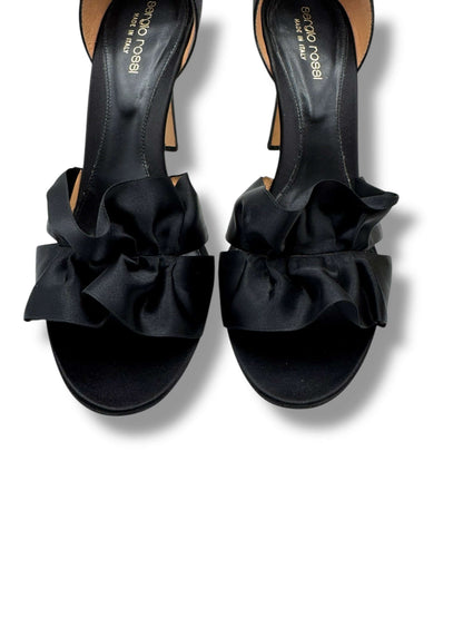 Sergio Rossi - Pumps mit Seidenschleife T37,5