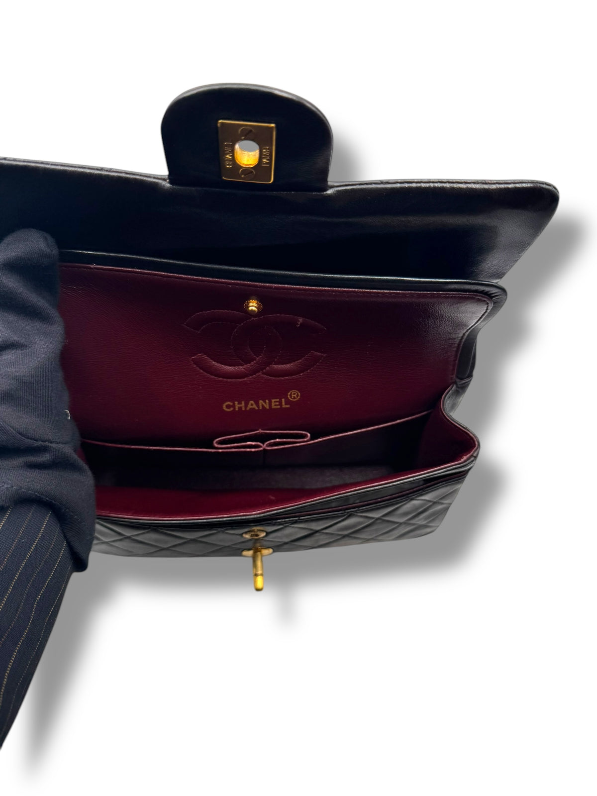 Chanel - Borsa Timeless 23 Nero 1994-1996