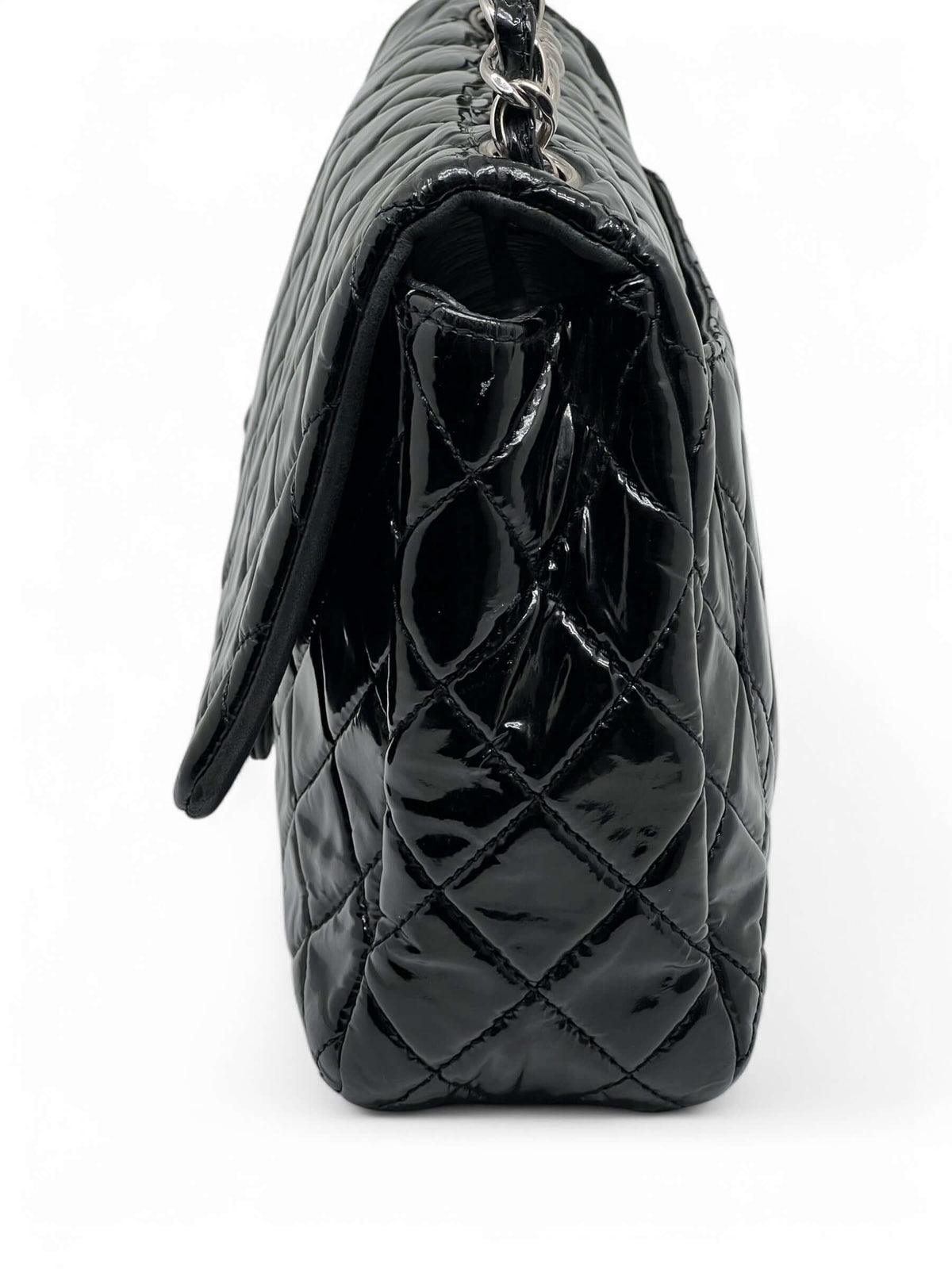 Chanel - Sac Timeless Jumbo Vernis