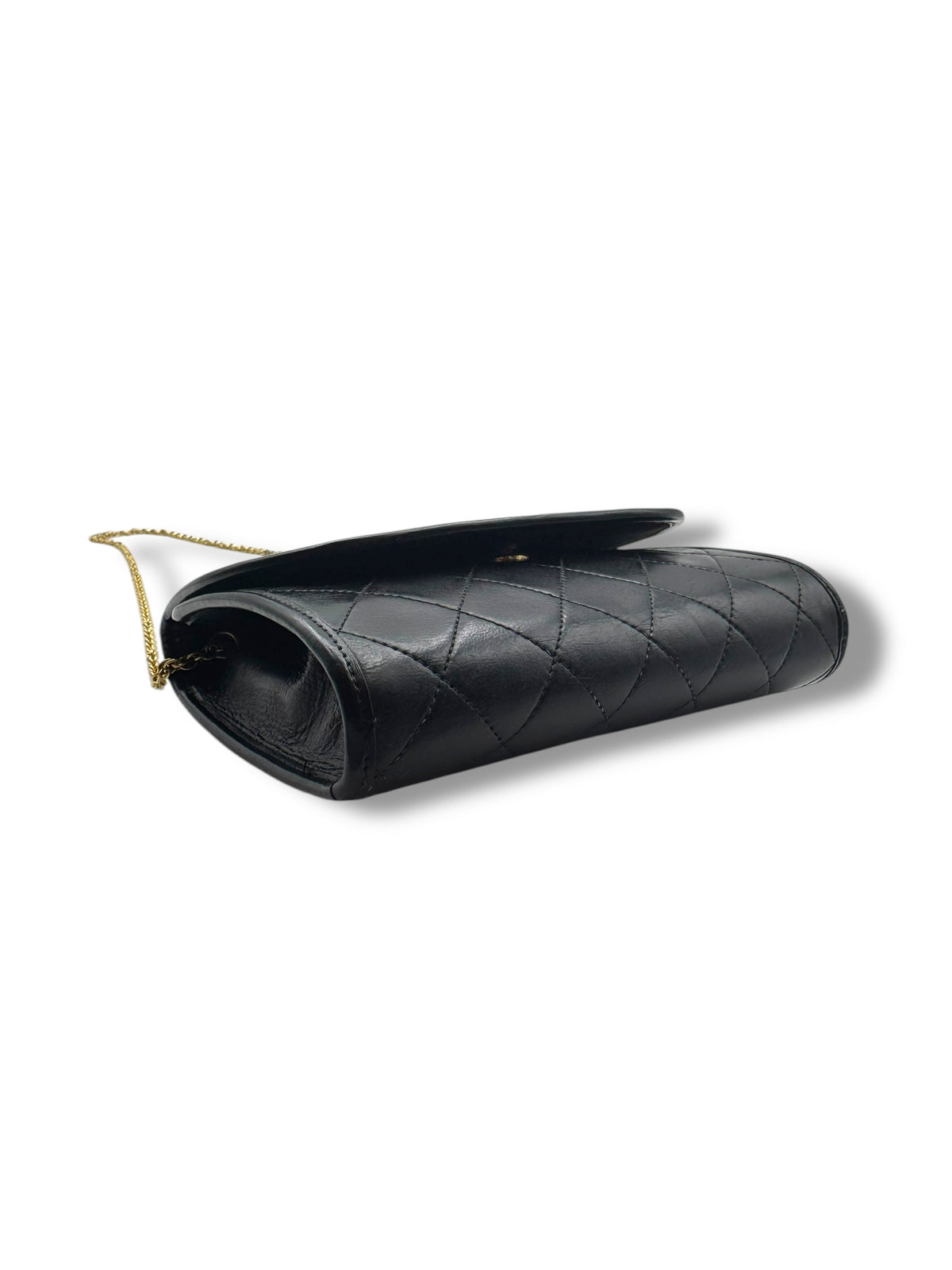 Chanel - Borsa in pelle nera CC