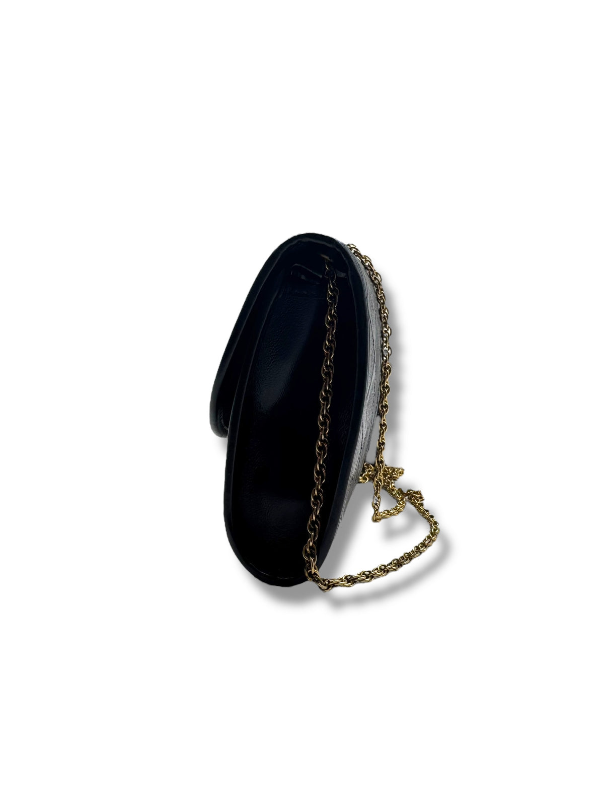 Chanel - Borsa in pelle nera CC