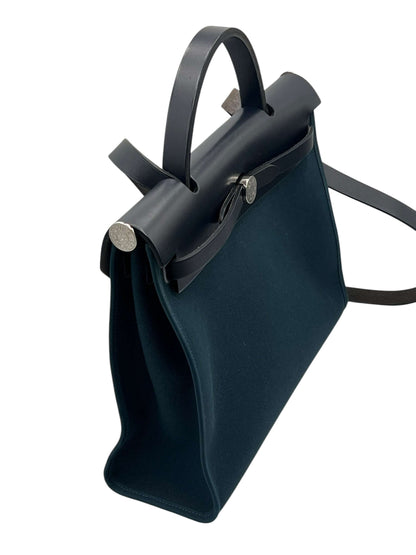 Hermès - Sac Herbag 31 bleu océan et bleu indigo