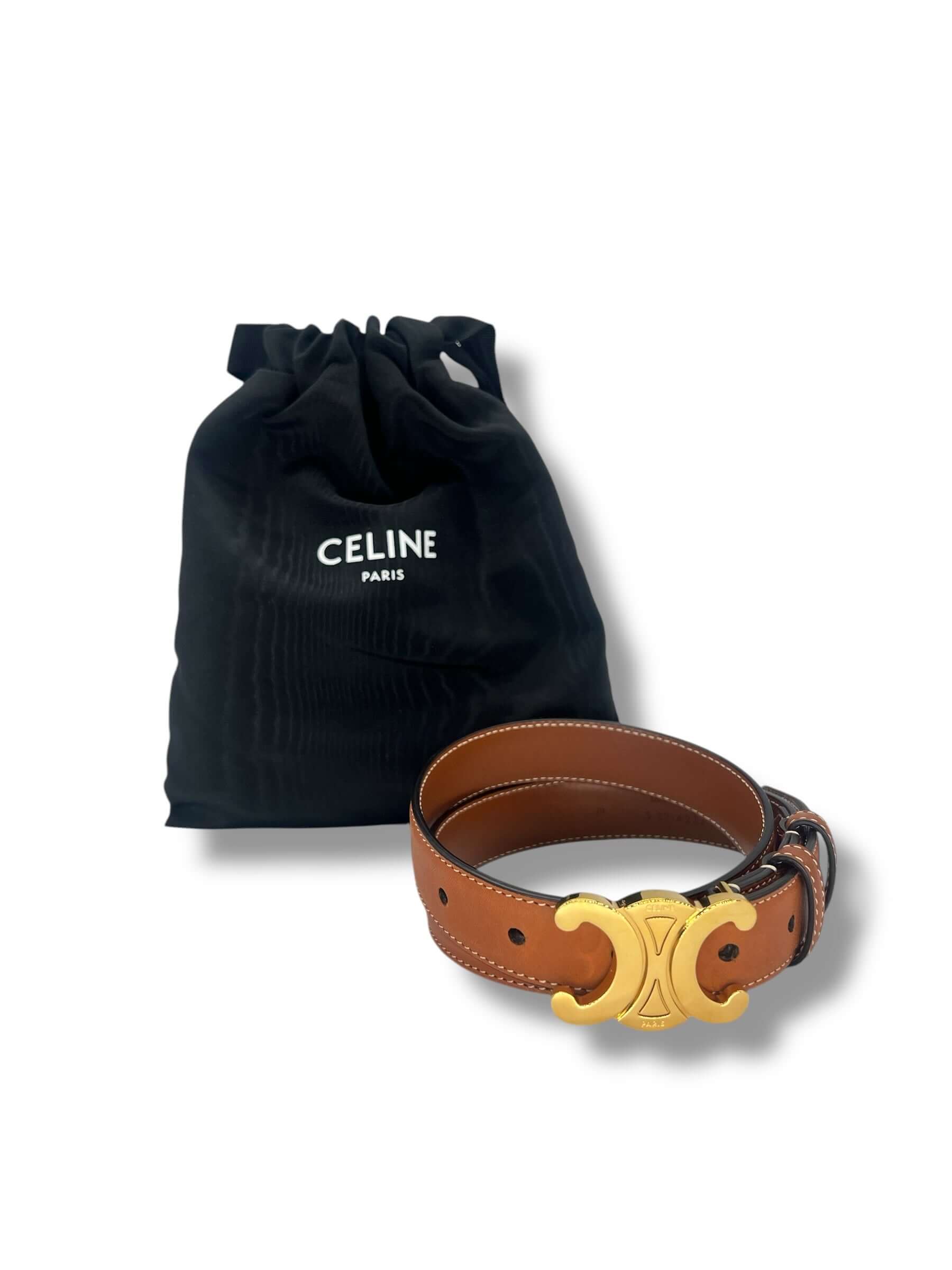 セリーヌ　ベルト　トリオンフ　70サイズ　CELINE セリーヌ - トリオンフベルト T70 – Les Folies d'Eugenie