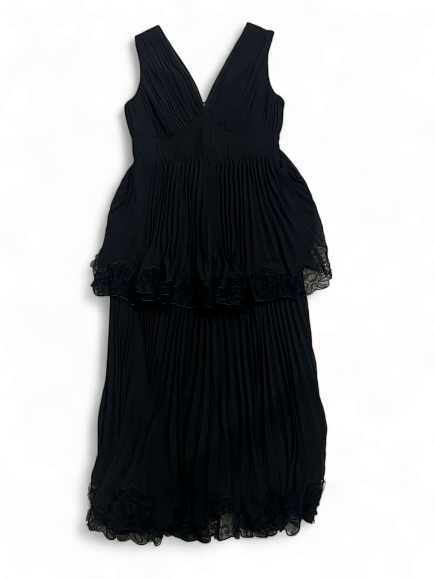 Self-portrait - Robe longue en dentelle T38