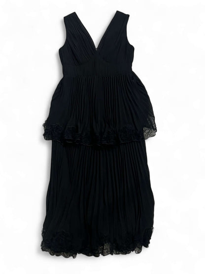 Self-portrait - Robe longue en dentelle T38