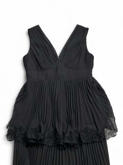 Self-portrait - Robe longue en dentelle T38