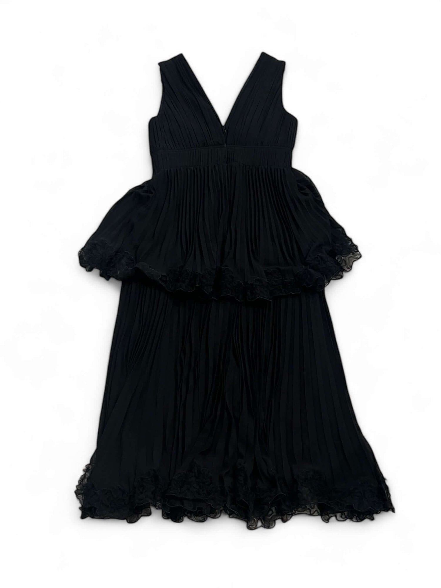 Self-portrait - Robe longue en dentelle T38