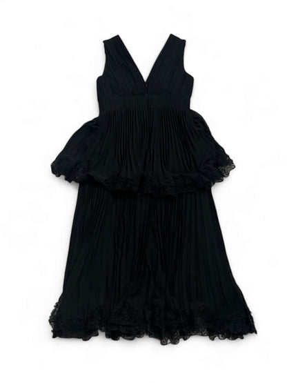 Self-portrait - Robe longue en dentelle T38