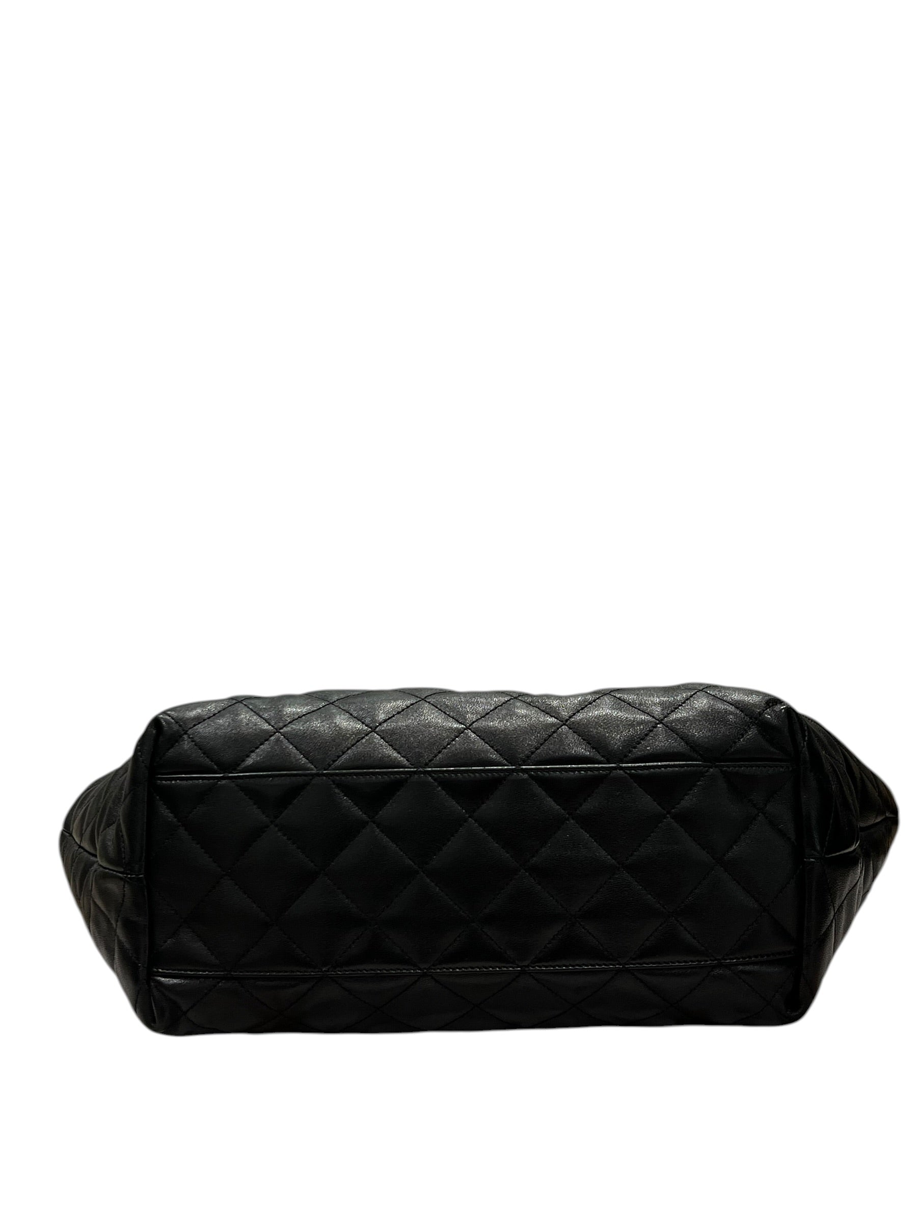 Saint Laurent Sac Icare Médium Cuir Nappa Noir | Les Folies d’Eugénie