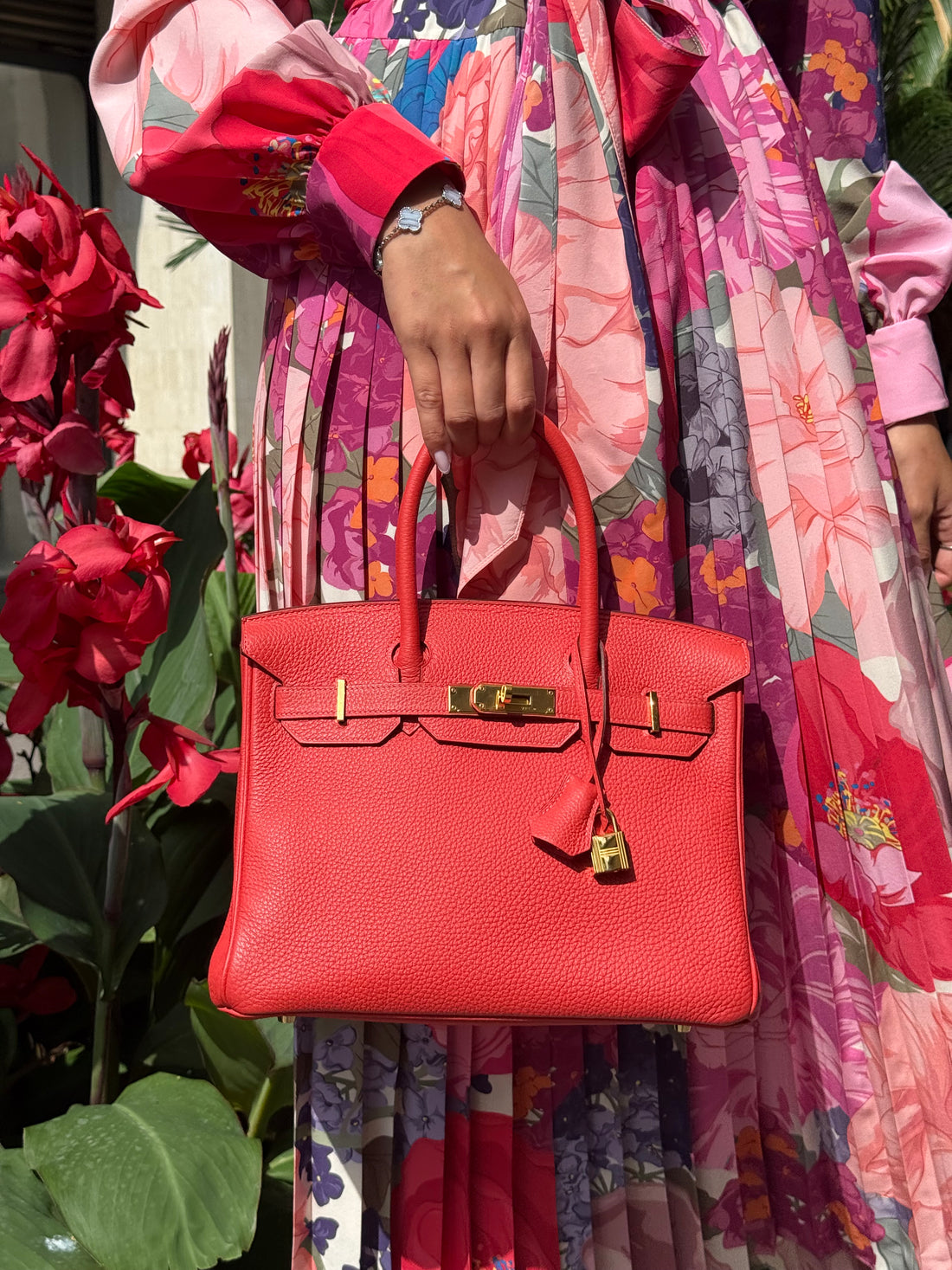 Hermès - Birkin 30 Rose Jaipur togo GHW