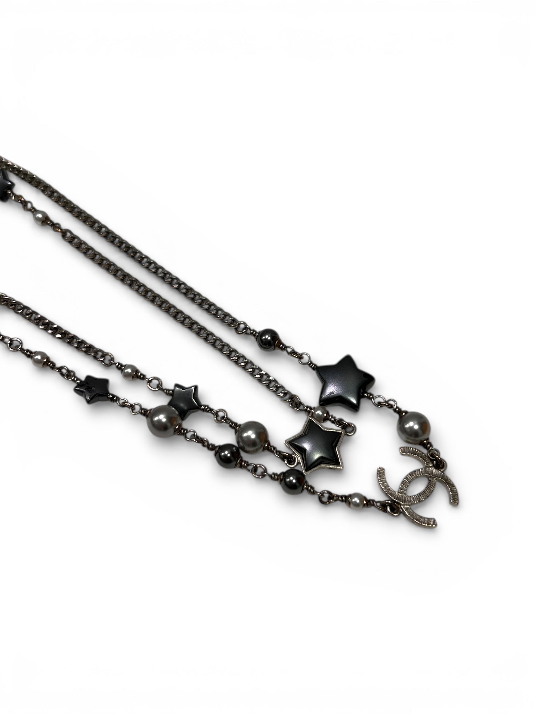 Chanel – Perlenkette mit Stern