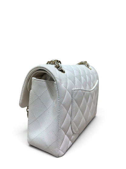 Chanel - Timeless Classique Blanc Caviar