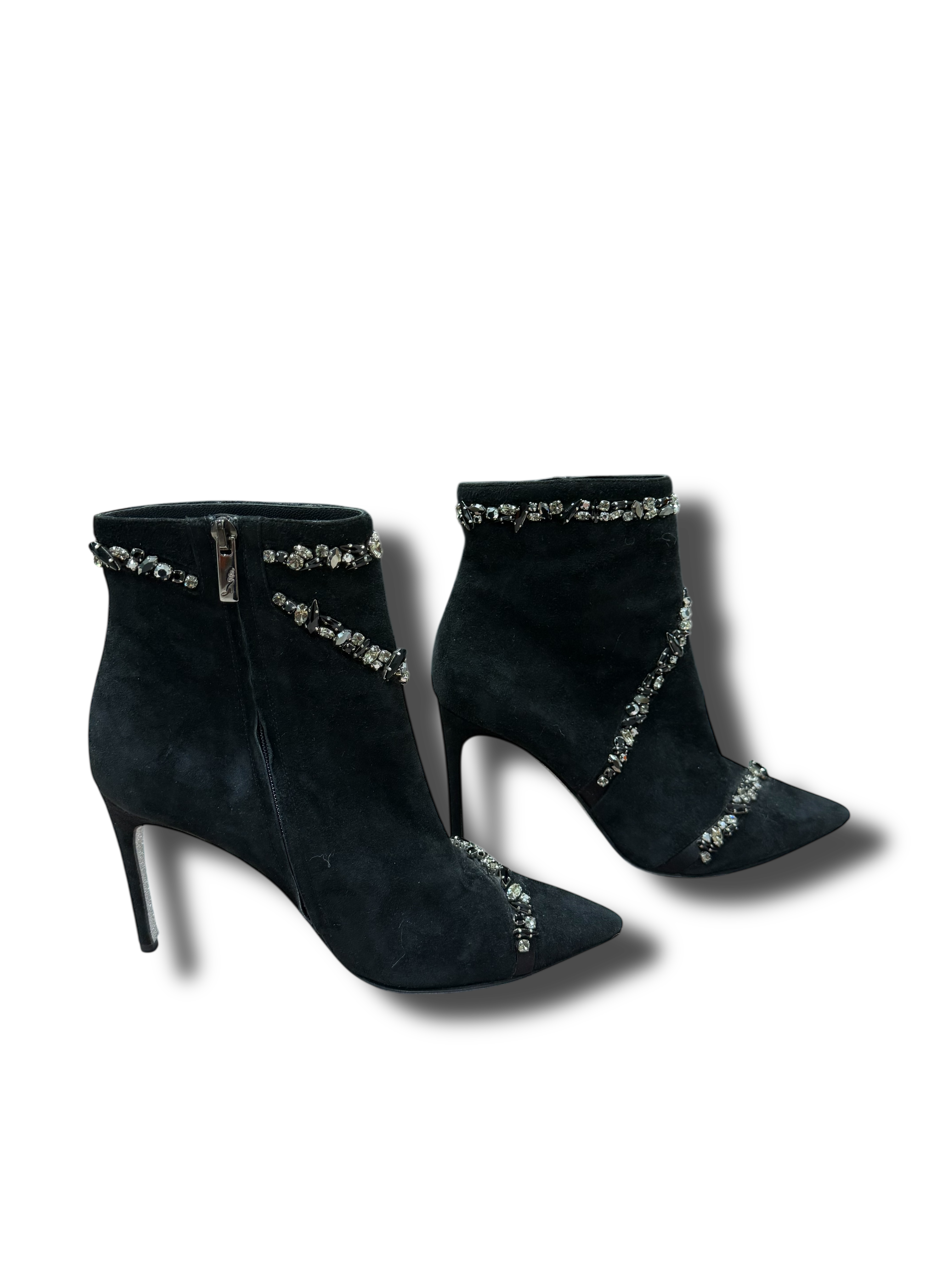 René Caovilla - Bottines strass T36