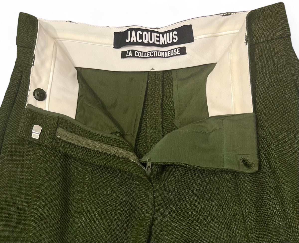 Jacquemus - Pantalon vert T34