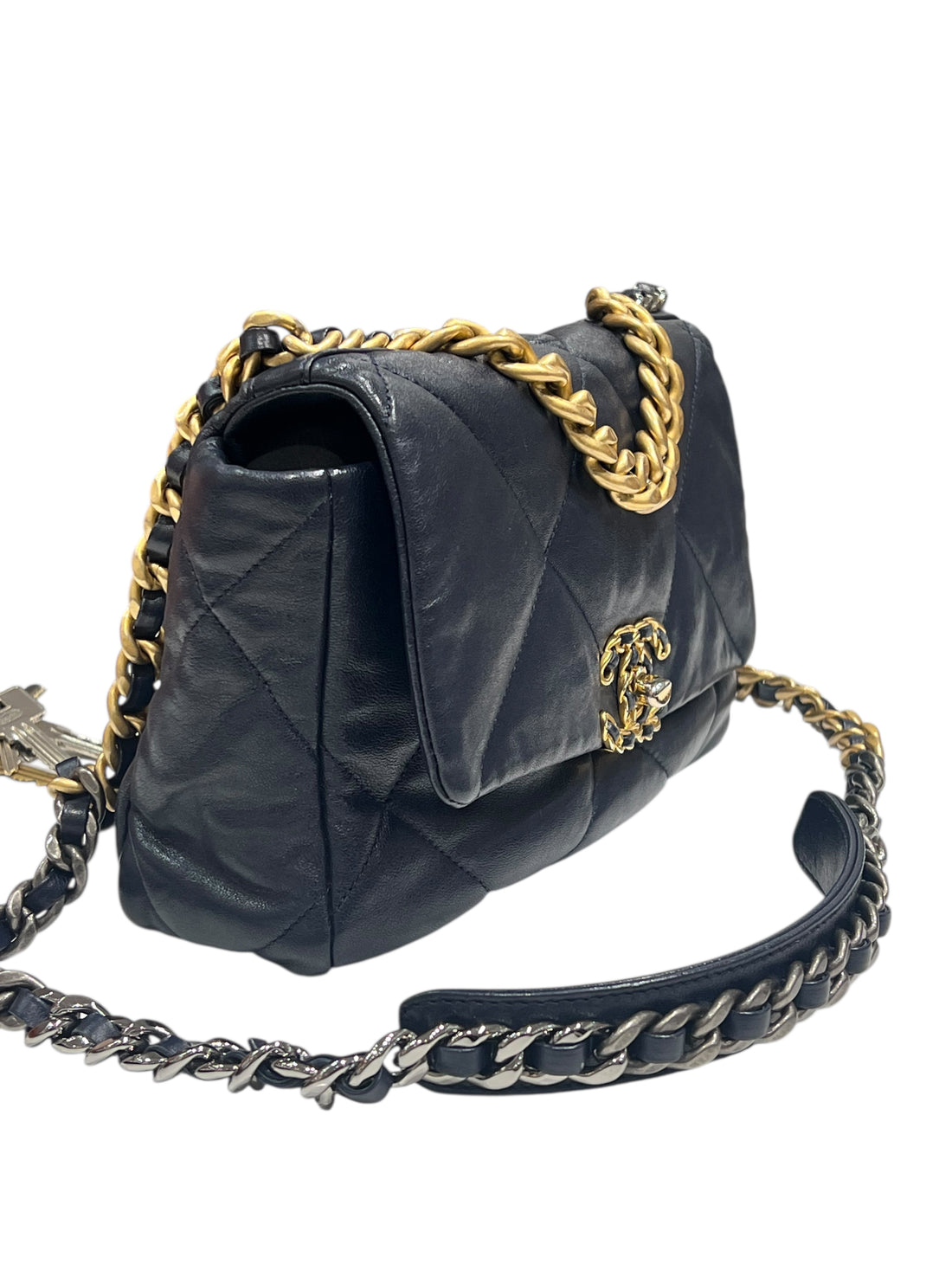 Chanel - Sac 19 PM bleu nuit