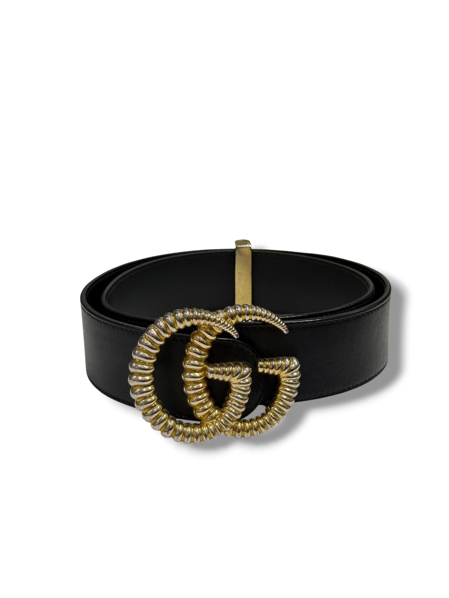 Gucci - Ceinture GG Maxi noir T80