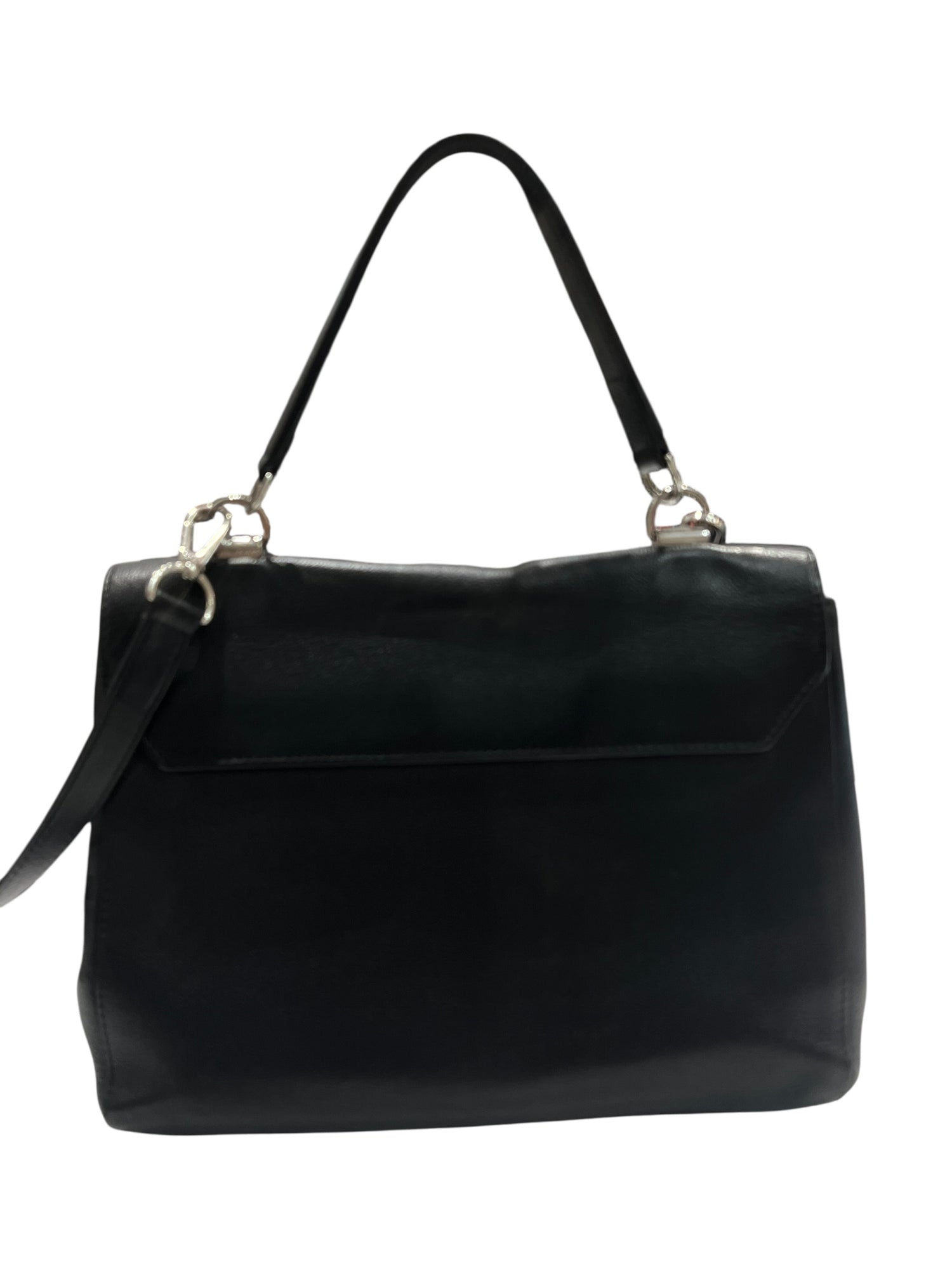 Louis Vuitton - sac lockme bandoulière cuir noir