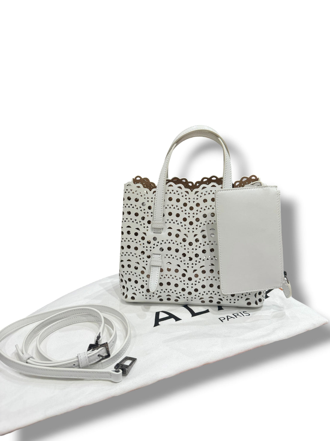 Alaïa - Sac Mina 20 blanc