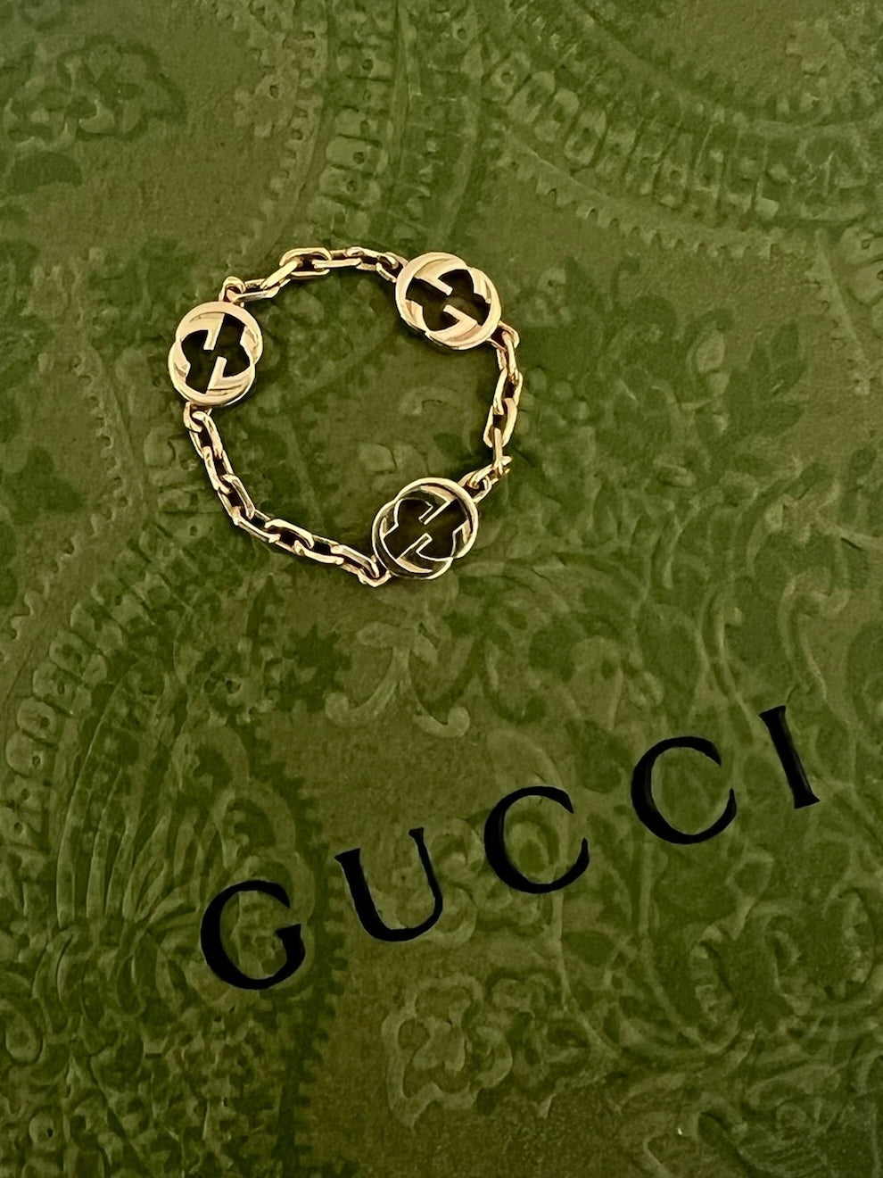 Gucci - Interlocking ring