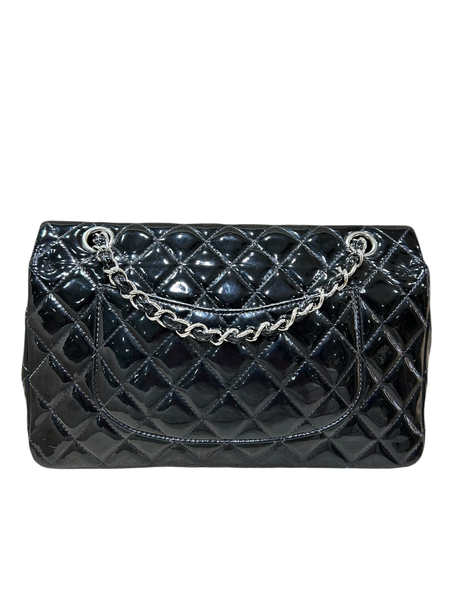 Chanel - Timeless classique noir vernis