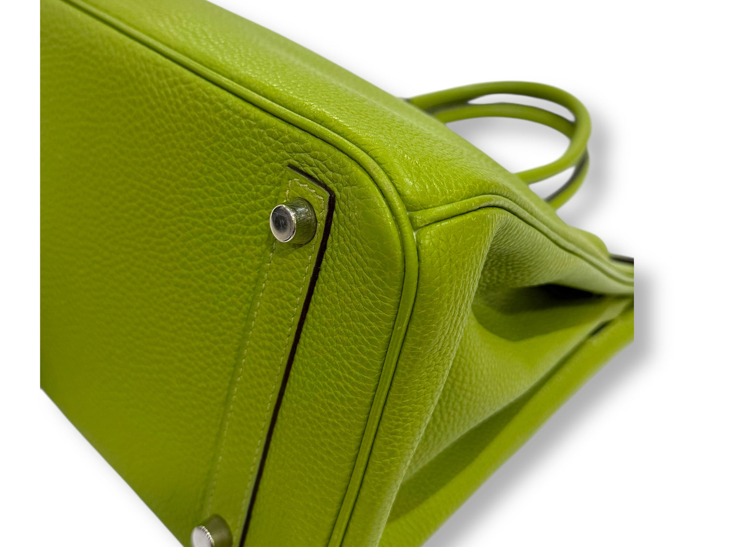 Hermès - Sac Birkin 30 Vert Kiwi