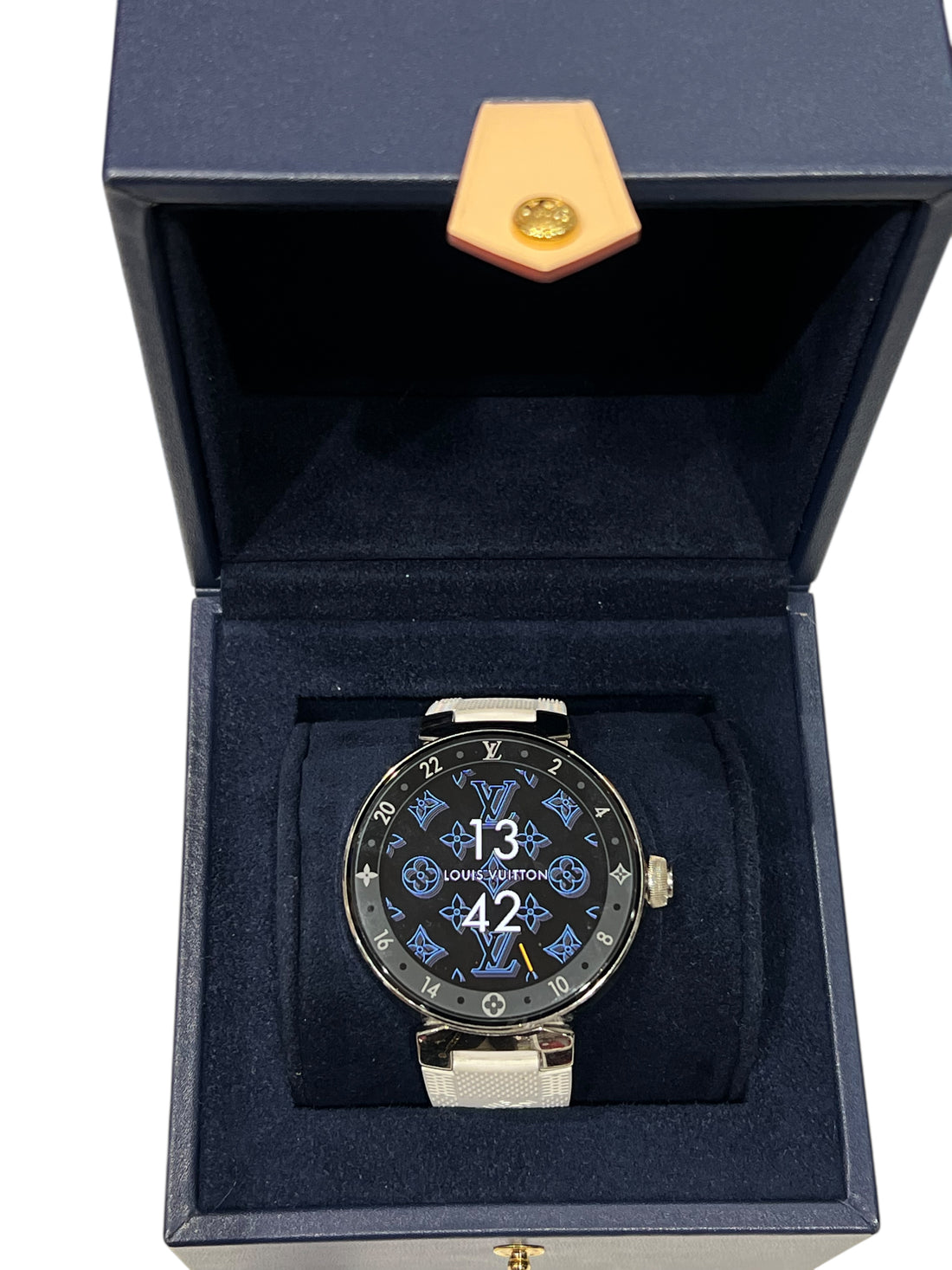 Louis Vuitton - montre Connectée tambour horizon light up