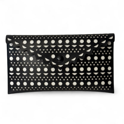 Alaïa - Pochette en cuir laser