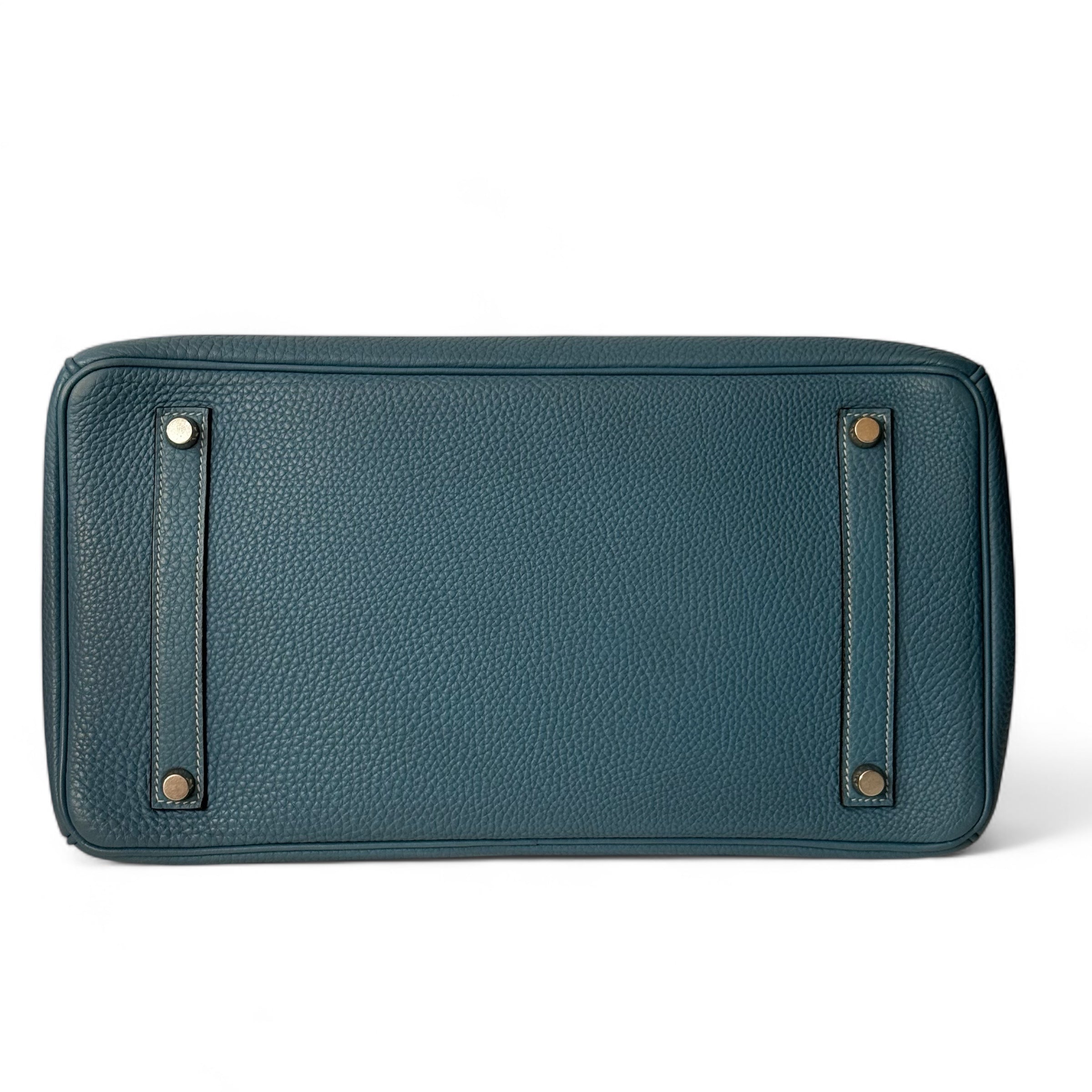 Hermès - Sac Birkin 35 Bleu Jean