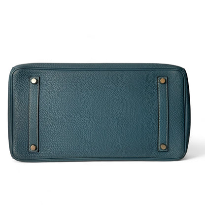 Hermès - Sac Birkin 35 Bleu Jean