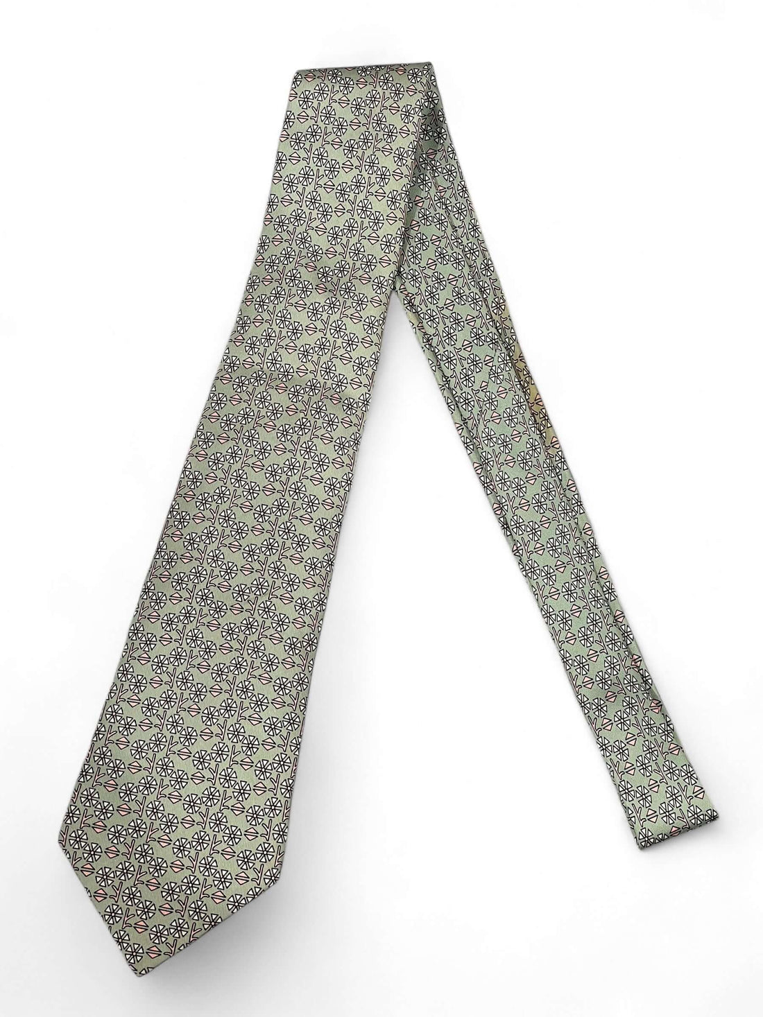 Hermès - Cravate verte