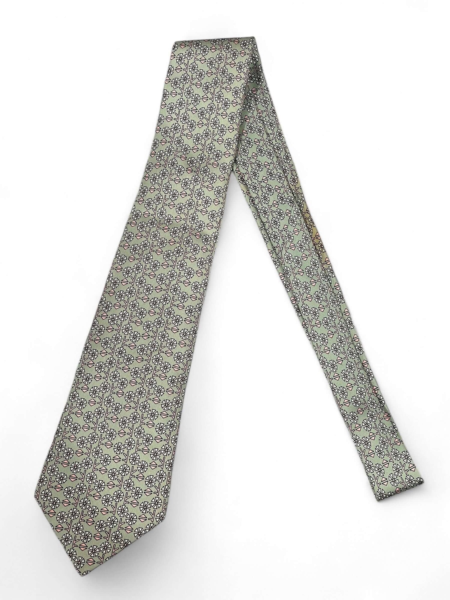 Hermès - Cravate verte