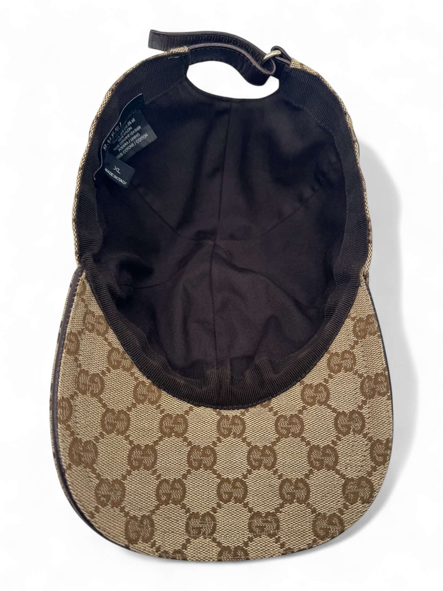 Gucci - Casquette Base-Ball toile GG