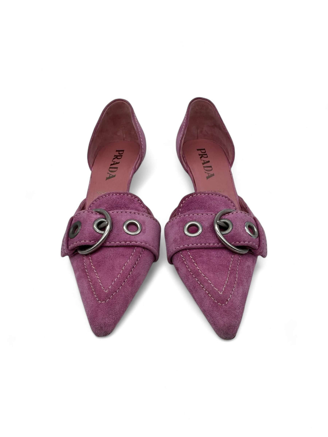 Prada - Escarpins roses T36