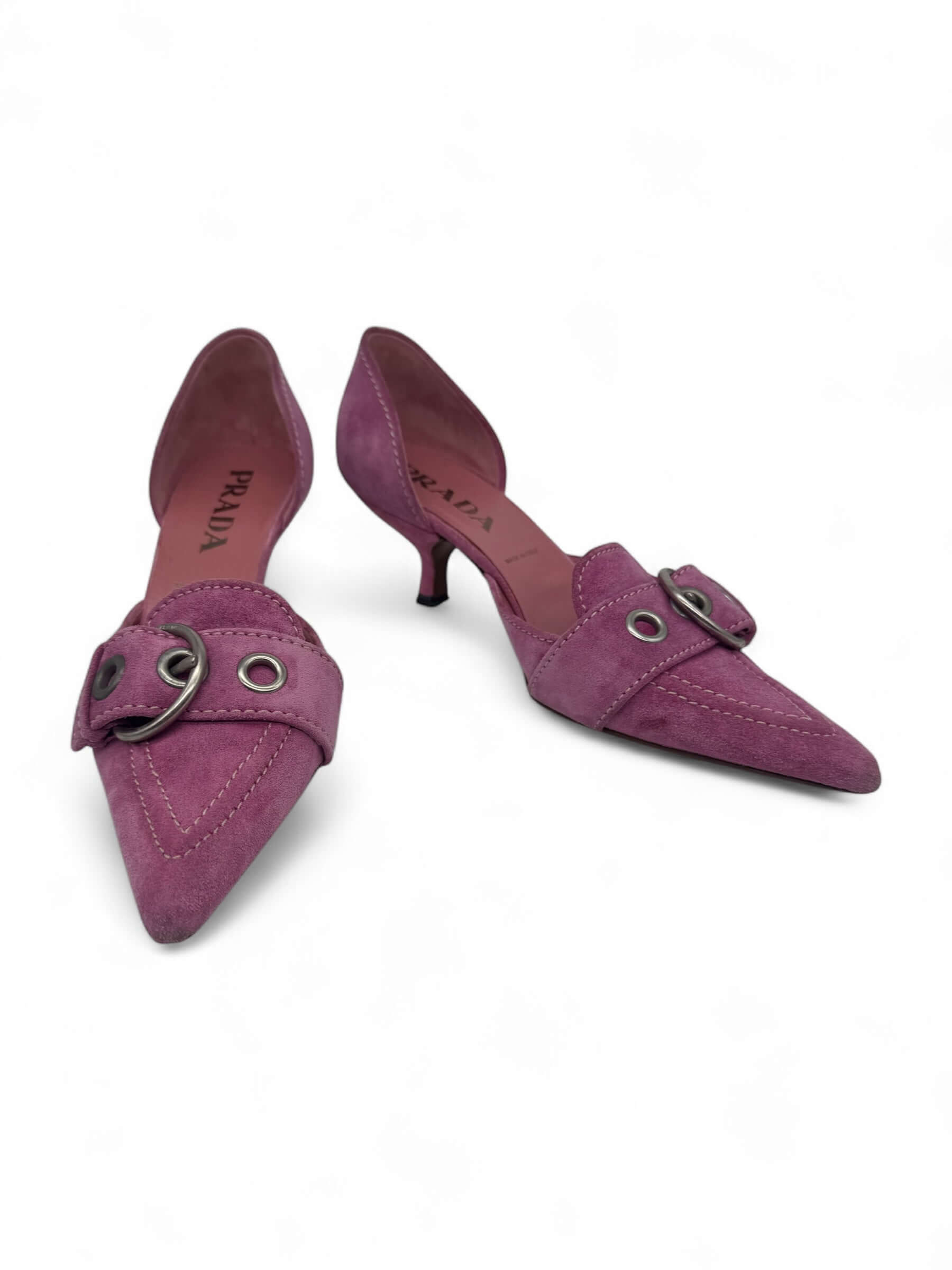 Prada - Escarpins roses T36