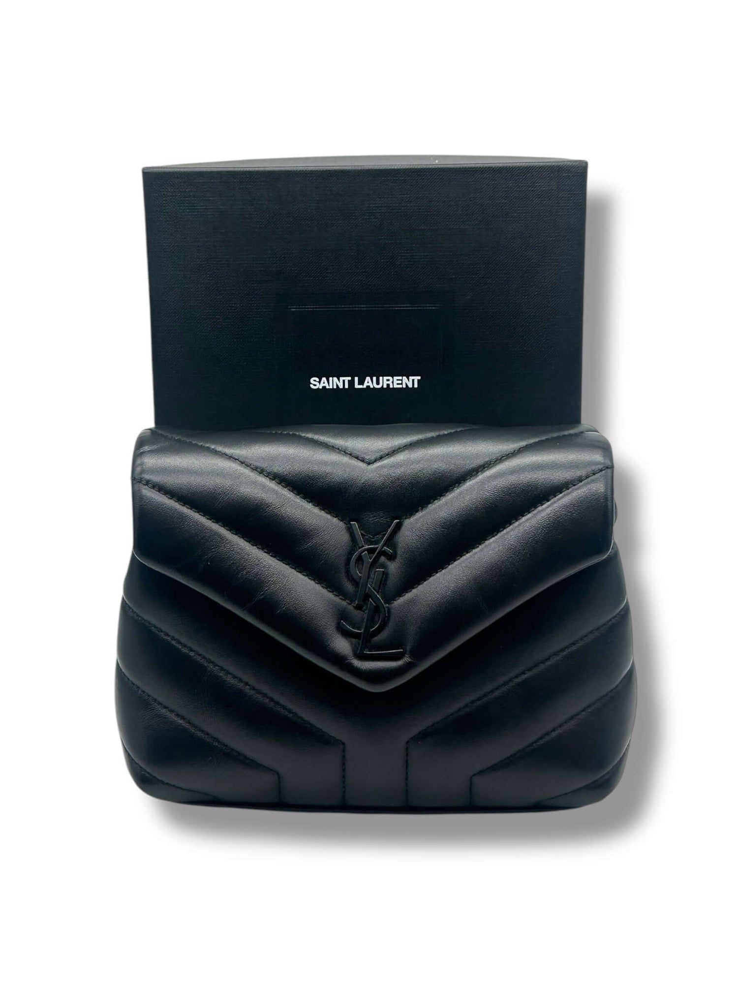 Saint Laurent - Sac Loulou Toy noir