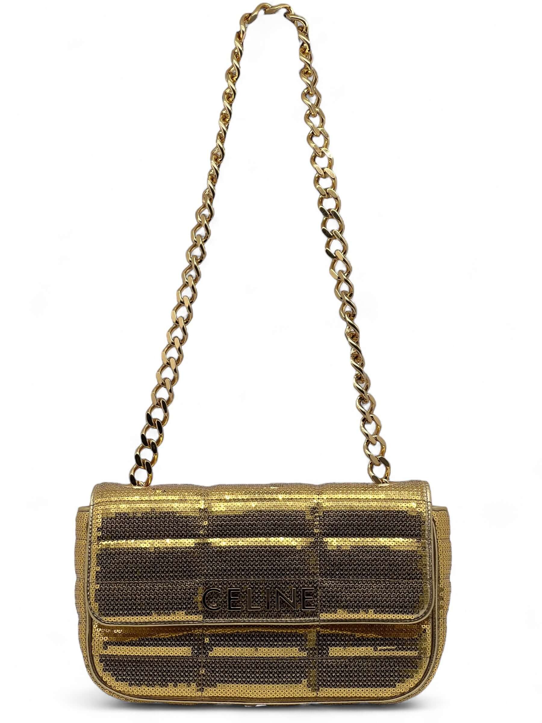 Céline - Borsa a mano con paillettes
