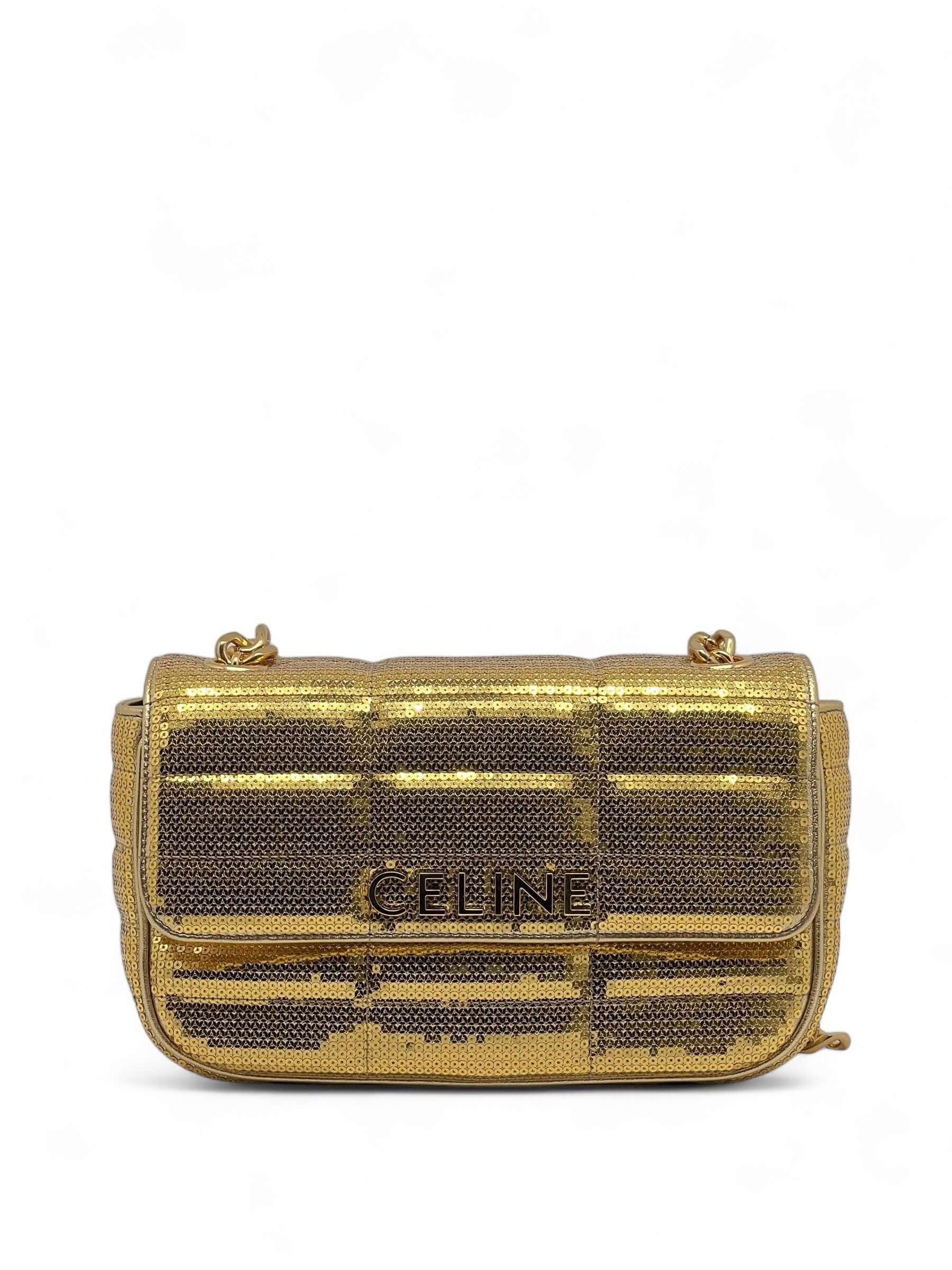 Céline - Borsa a mano con paillettes