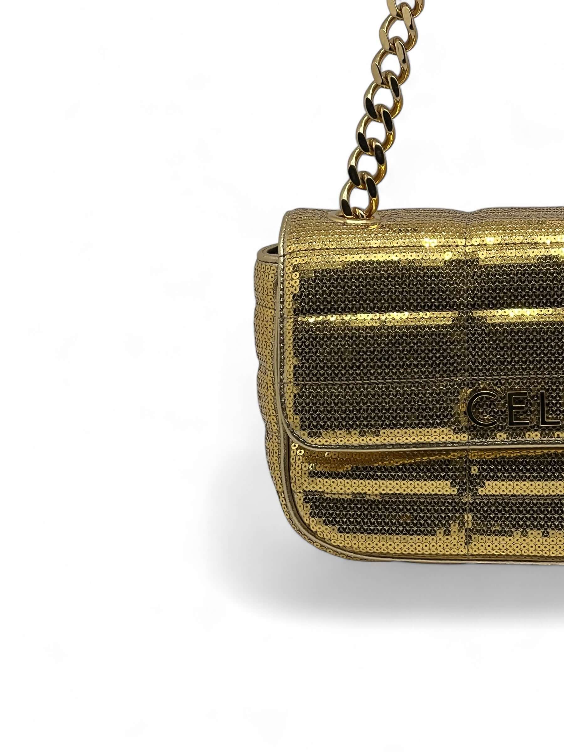 Céline - Borsa a mano con paillettes