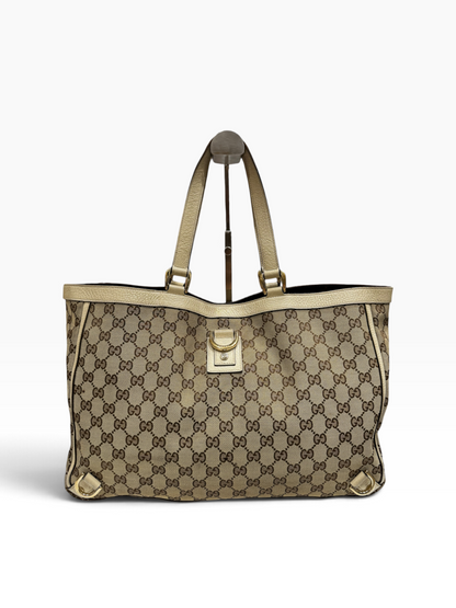 Gucci - Sac Cabas Abbey en toile