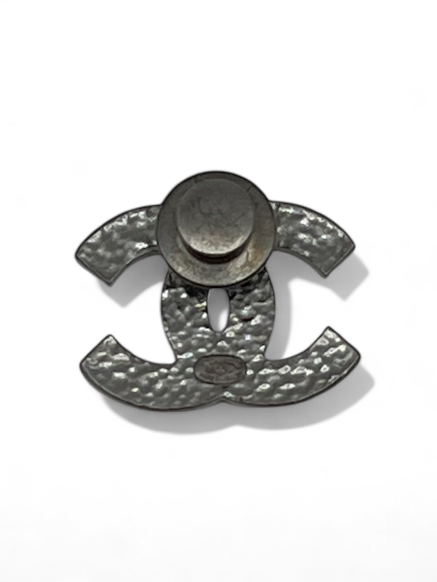Chanel - Broche, Pin’s / noir à strass