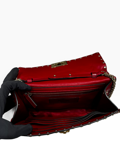 Valentino - Sac Garavani Rockstud Spike rouge