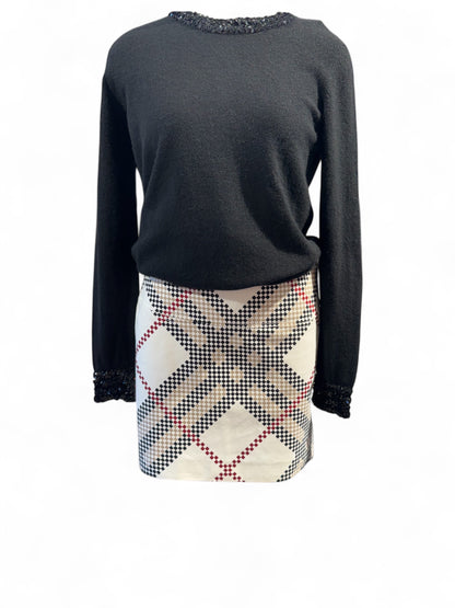 Burberry - Jupe motif nova check T38