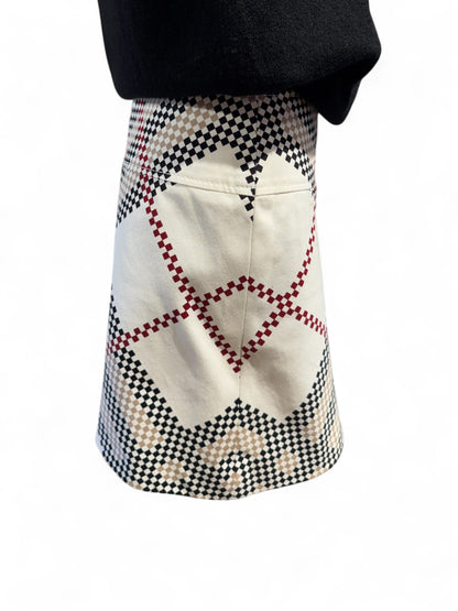 Burberry - Jupe motif nova check T38