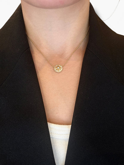 Dior - Pendentif Rose des vents