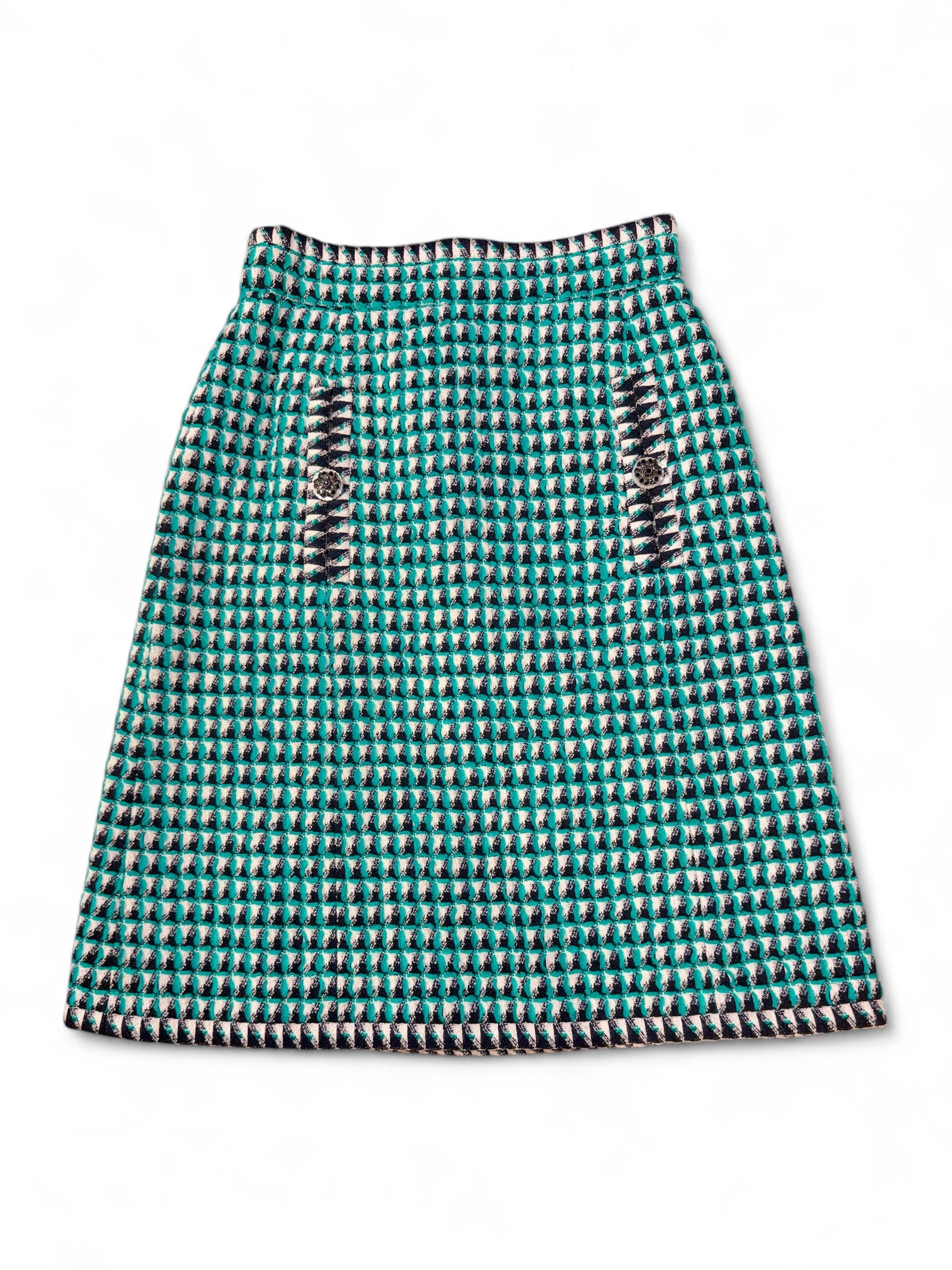 Chanel - Jupe en tweed T34