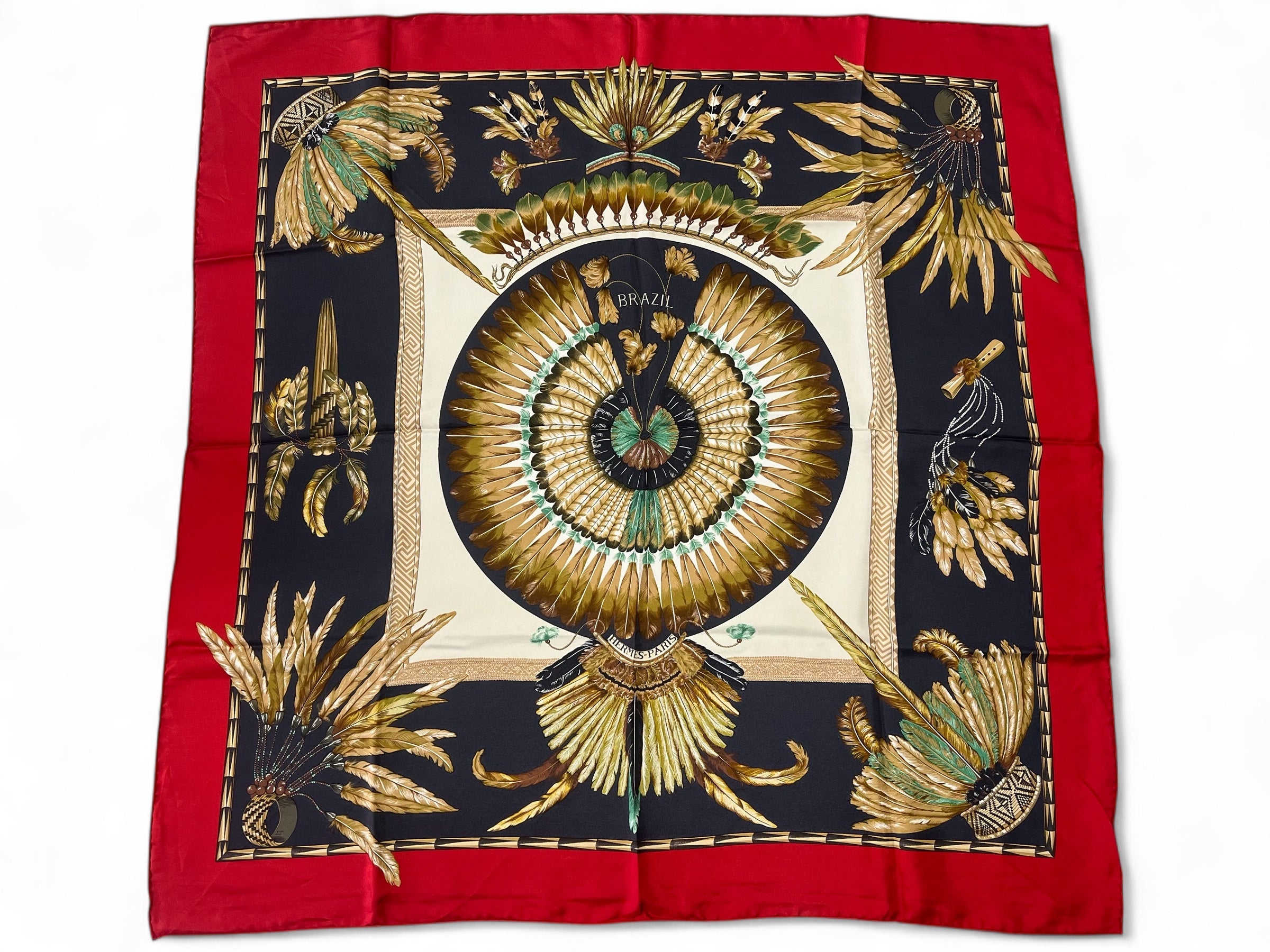 Hermès - Foulard 90 « Brazil »