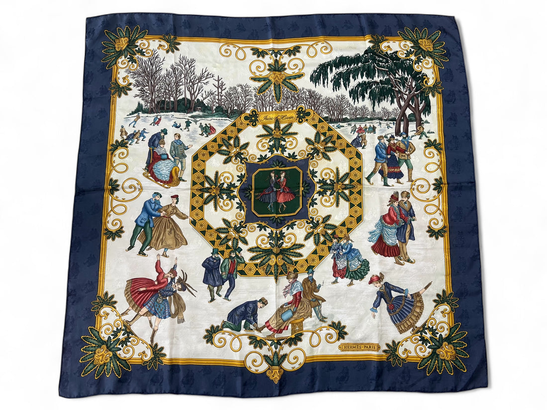 Hermès - Carré 90 « Joies d’Hiver »